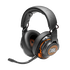 JBL Quantum ONE - Black - USB Wired Over-Ear Professional PC Gaming Headset with Head-Tracking Enhanced QuantumSPHERE 360 - Hero